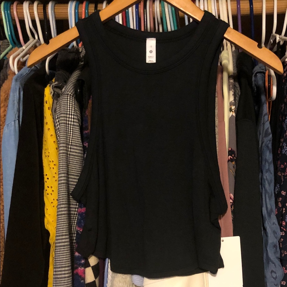 Lululemon Athletica Black Tank Top